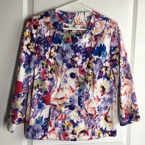 NWT 16 Coldwater Creek multicolor jacket